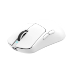 White Shark професионална геймърска мишка Wireless Gaming Mouse BORS - 12000dpi, 1000Hz, Bluetooth, White