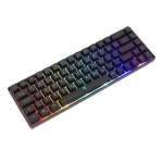 White Shark геймърска клавиатура Gaming Keyboard RONIN - Blue Switches (English US), Black