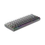 White Shark геймърска механична клавиатура Gaming Mechanical Keyboard NUNCHAKU - Red Switches (English US), Grey