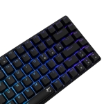 White Shark геймърска механична клавиатура Gaming Mechanical Keyboard HAMACHI - YUSYA 5P Blue Switches (English US), Black