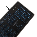 White Shark геймърска клавиатура Gaming Keyboard TACHI - Low-Profile (English US), Black