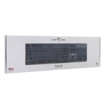 White Shark геймърска клавиатура Gaming Keyboard TACHI - Low-Profile (English US), Black