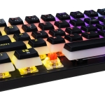 White Shark геймърска механична клавиатура Gaming Mechanical Keyboard ASHIKO 2 - Red Switches (English US), Black