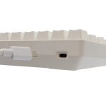 White Shark геймърска механична клавиатура Gaming Mechanical Keyboard SHINOBI 2 - YUSYA 5P Blue Switches (English US), White