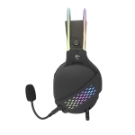 White Shark геймърски слушалки Gaming Headphones OX - 50mm, PS5, PS4, PC, Black