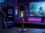 Marvo Геймърски микрофон Gaming USB Microphone - Blast 50 MIC-08 Black - USB, RGB