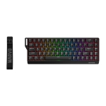 Marvo безжична механична геймърска клавиатура Wireless Gaming Mechanical keyboard Saber 65W KG965W - 1K, Banana Crystal [Linear], (English US)