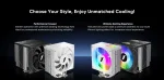 1stPlayer CRYO CY12 Black Въздушен охладител за процесор
