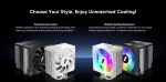 1stPlayer CRYO CY12LD ARGB Black Въздушен охладител за процесор