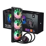 1stPlayer Thunderstorm TS4 360 360mm ARGB Black AIO Воден охладител за процесор