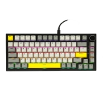 Ajazz AK820 Black/Grey RGB Механична геймърска клавиатура с Ajazz Moon суичове