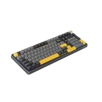 Marvo безжична механична геймърска клавиатура Wireless Gaming Mechanical keyboard Titan 98 - KG986W Black - Banana Crystal [Linear]