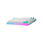 Геймърска механична клавиатура Logitech G512 X 75 - Dual Swap Analog/Mechanical Switch - White