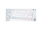 Logitech G715 TKL Linear Lightspeed Безжична геймърска механичка клавиатура с GX Red суичове