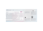 Logitech G715 TKL Linear Lightspeed Безжична геймърска механичка клавиатура с GX Red суичове