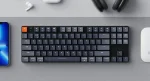 Keychron K1 SE TKL Hot-Swappable RGB LED Геймърска механична клавиатура с Gateron Low Profile Brown суичове