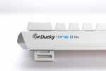 Ducky One 3 TKL Pure White Hot-Swappable RGB Геймърска механична клавиатура с Cherry MX Speed Silver суичове