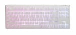 Ducky One 3 Mini Pure White 60% Hot-Swappable RGB Геймърска механична клавиатура с Cherry MX Brown суичове
