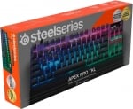 SteelSeries Apex Pro TKL 2023 UК Геймърска механична клавиатура със OmniPoint регулируеми суичове