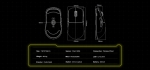 Scyrox професионална геймърска мишка V8 Yellow - Wireless Gaming Mouse - 8K Polling Rate