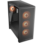 COUGAR MX230 RGB PC Case, Mid Tower, Black