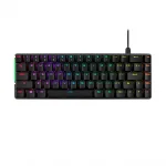Asus ROG Falchion Ace Black 65% RGB Геймърска механична клавиатура с ROG NX Red суичове