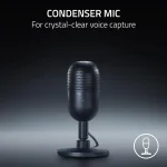 Razer Seiren V3 Mini Black Настолен микрофон за стрийминг