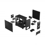 Fractal Design Pop Mini Silent Black TG Clear Tint Компютърна кутия