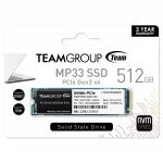 Team Group MP33 512GB M.2 PCIe 3.0 NVMe SSD Диск