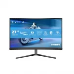 Philips Evnia 27M2C5200W 27 VA 280Hz, 0.3ms, FHD (1920 x 1080) Adaptive Sync, 1500R Curved Извит геймърски монитор