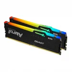 Kingston FURY Beast Black RGB 64GB (2x32) DDR5 5200 CL40 Рам памет