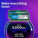 Crucial 32GB DDR4 3200 CL22 Рам памет