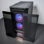 G:RIGS SPARK Ultra (AMD X3D) Black Геймърски компютър