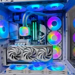 G:RIGS Supernova Max (AMD) White Геймърски компютър