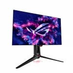 Asus ROG Swift PG27AQDP 27, OLED, 0.03 ms, 480 Hz, WQHD (2560 x 1440), FreeSync Premium, DisplayHDR 400 True Black Геймърски монитор