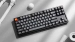 Keychron K8 Max TKL QMKVIA Hot-Swappable RGB Безжична геймърска механична клавиатура с Keychron Super Red суичове