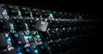 ROCCAT Vulcan 121 AIMO Геймърска механична клавиатура с ROCCAT Titan Red Linear суичове