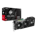 ASRock Radeon RX 9070 XT Steel Legend Dark, 16GB GDDR6 Видео карта