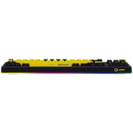 Lorgar KBP70TKLW Yellow Безжична геймърска механична клавиатура с Lorgar Toxic Purple суичове