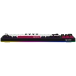 Lorgar KBP70TKLW Yellow Безжична геймърска механична клавиатура с Lorgar Toxic Purple суичове