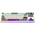 Lorgar KBP70TKLW Yellow Безжична геймърска механична клавиатура с Lorgar Toxic Purple суичове