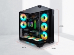 G:RIGS Nebula Max (Intel) Black Геймърски компютър