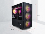 G:RIGS Sirius Ultra (Intel) Black Геймърски компютър