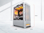 G:RIGS SPARK Lite (Intel) White Геймърски компютър