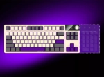 Lorgar KBP70TKLW Yellow Безжична геймърска механична клавиатура с Lorgar Toxic Purple суичове