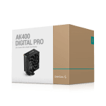 DeepCool AK400 DIGITAL PRO ARGB Black Въздушен охладител за процесор