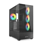 Sharkoon AK6 RGB Black Компютърна кутия