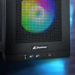 Sharkoon Rebel C20 ITX RGB Black Компютърна кутия