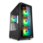 Sharkoon TK4 RGB Black Компютърна кутия