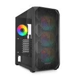 Sharkoon AK3 RGB Black Компютърна кутия